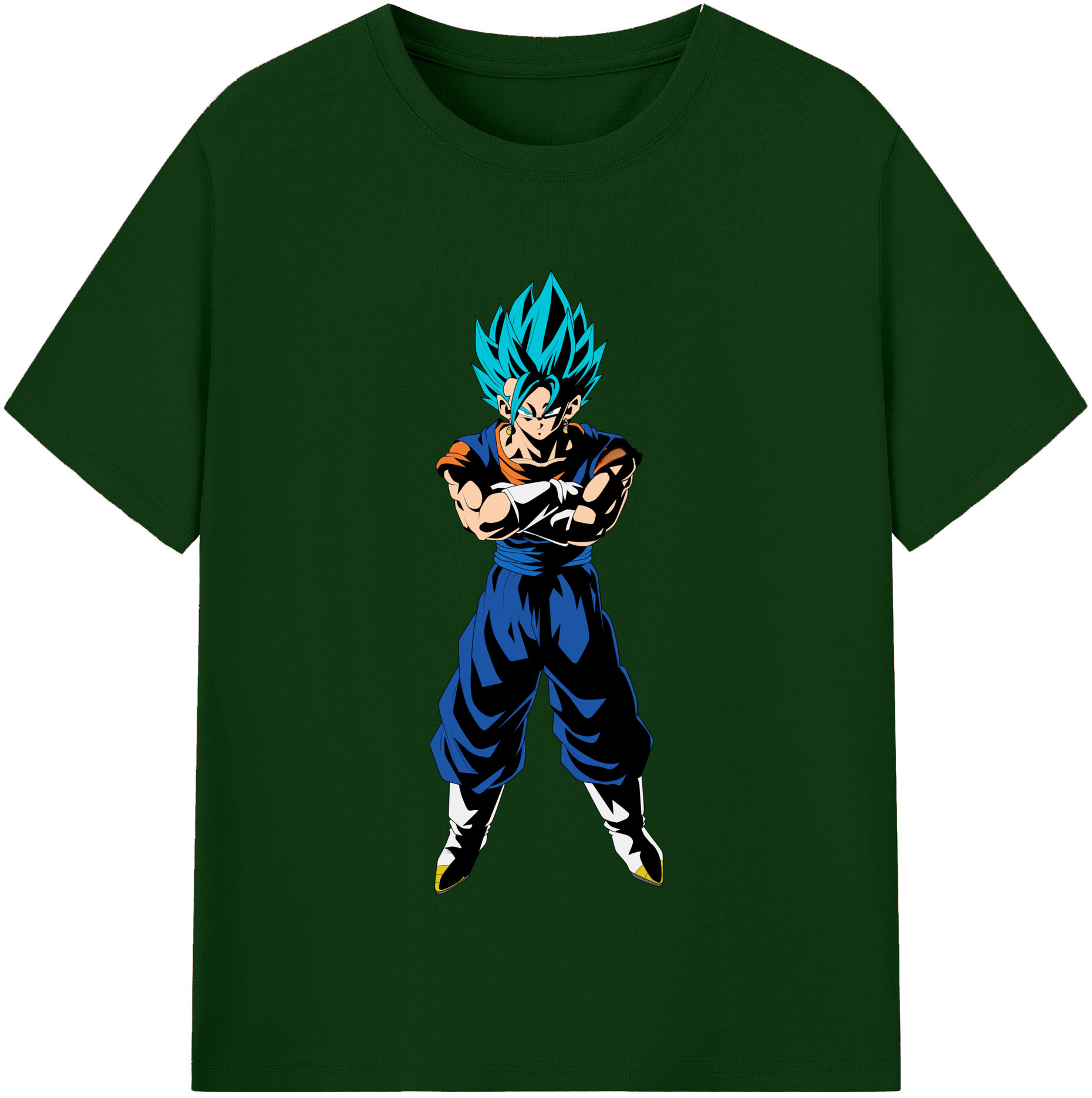 （画像用） ドラゴンボール ベジット DRAGON BALL Vegetto 綿100％半袖Tシャツ（フロントプリント）